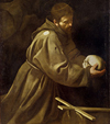 310px-CaravaggioFrancisPrayer